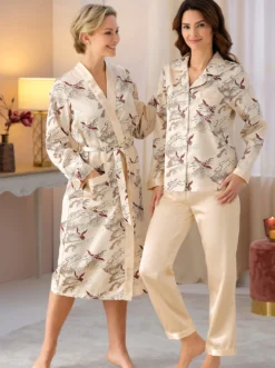 Pyjama in Satin-Qualität