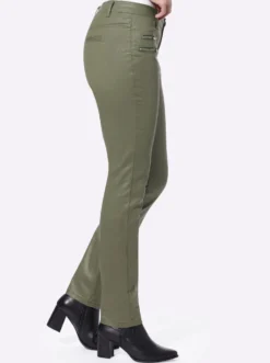 Röhrenhose in Stretch-Qualität