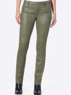 Röhrenhose in Stretch-Qualität