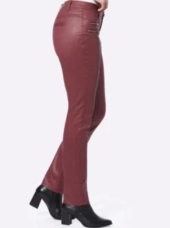 Röhrenhose in Stretch-Qualität