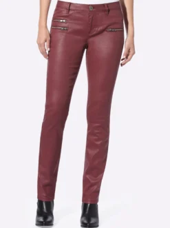 Röhrenhose in Stretch-Qualität
