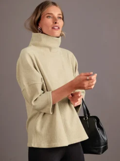Rippshirt in Cord-Optik
