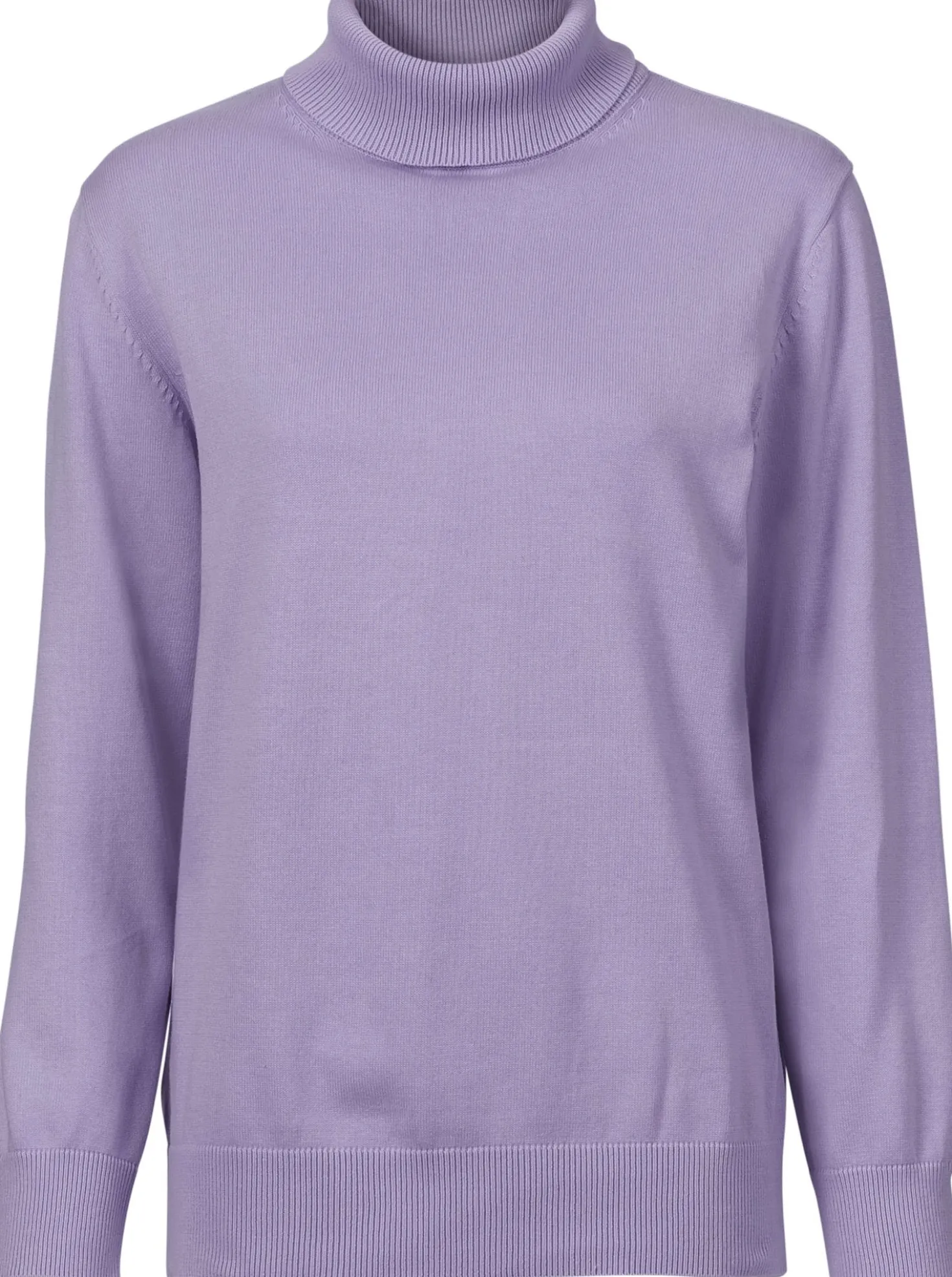 Rollkragenpullover aus reiner Baumwolle