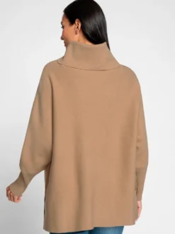 Rollkragenpullover im Oversized-Style