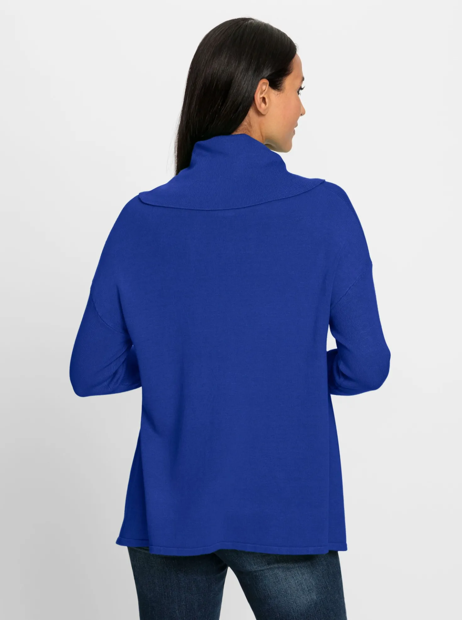 Rollkragenpullover im Oversized-Look
