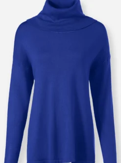 Rollkragenpullover im Oversized-Look