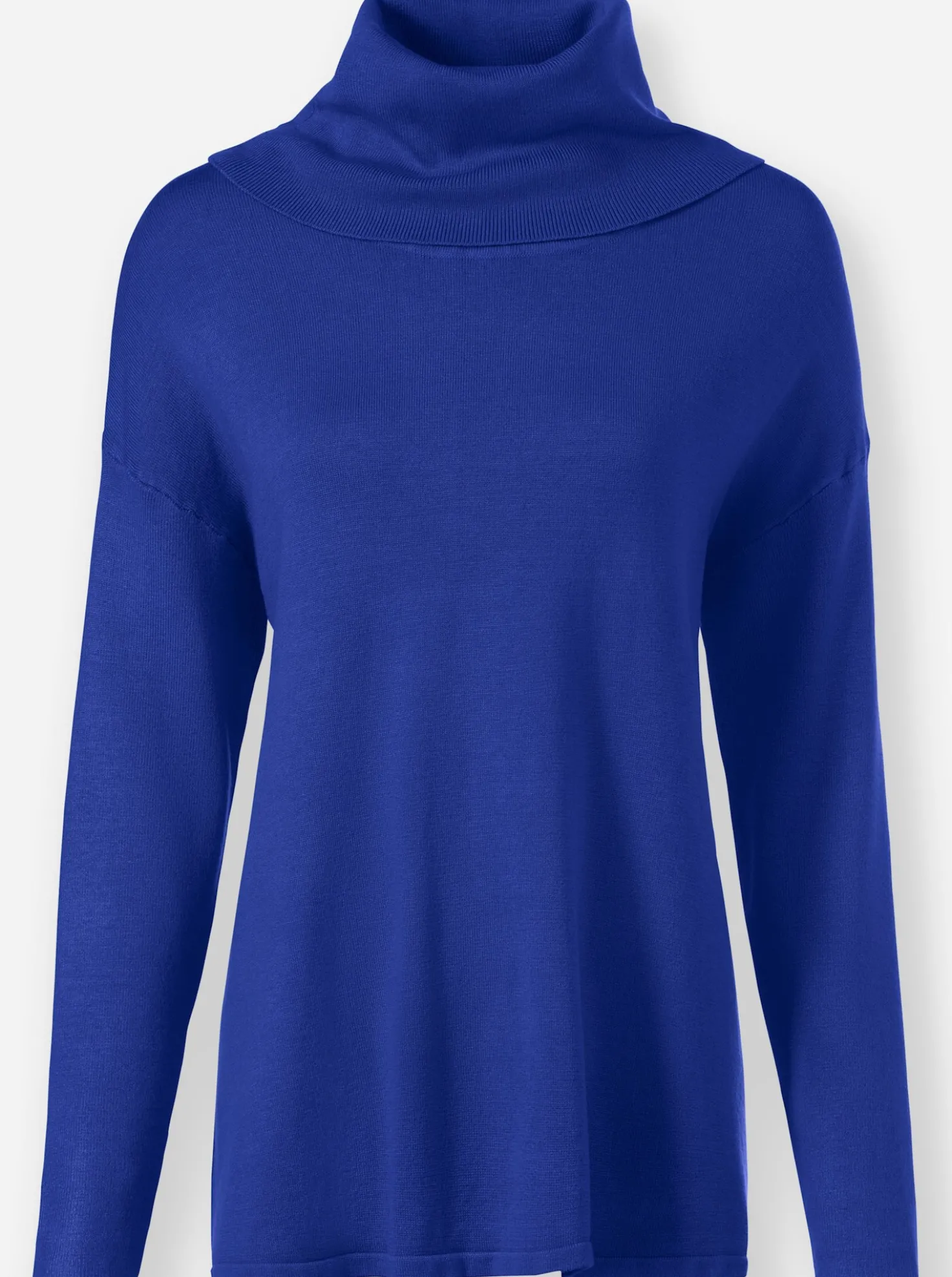 Rollkragenpullover im Oversized-Look