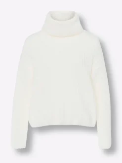 Rollkragenpullover im Oversized-Schnitt