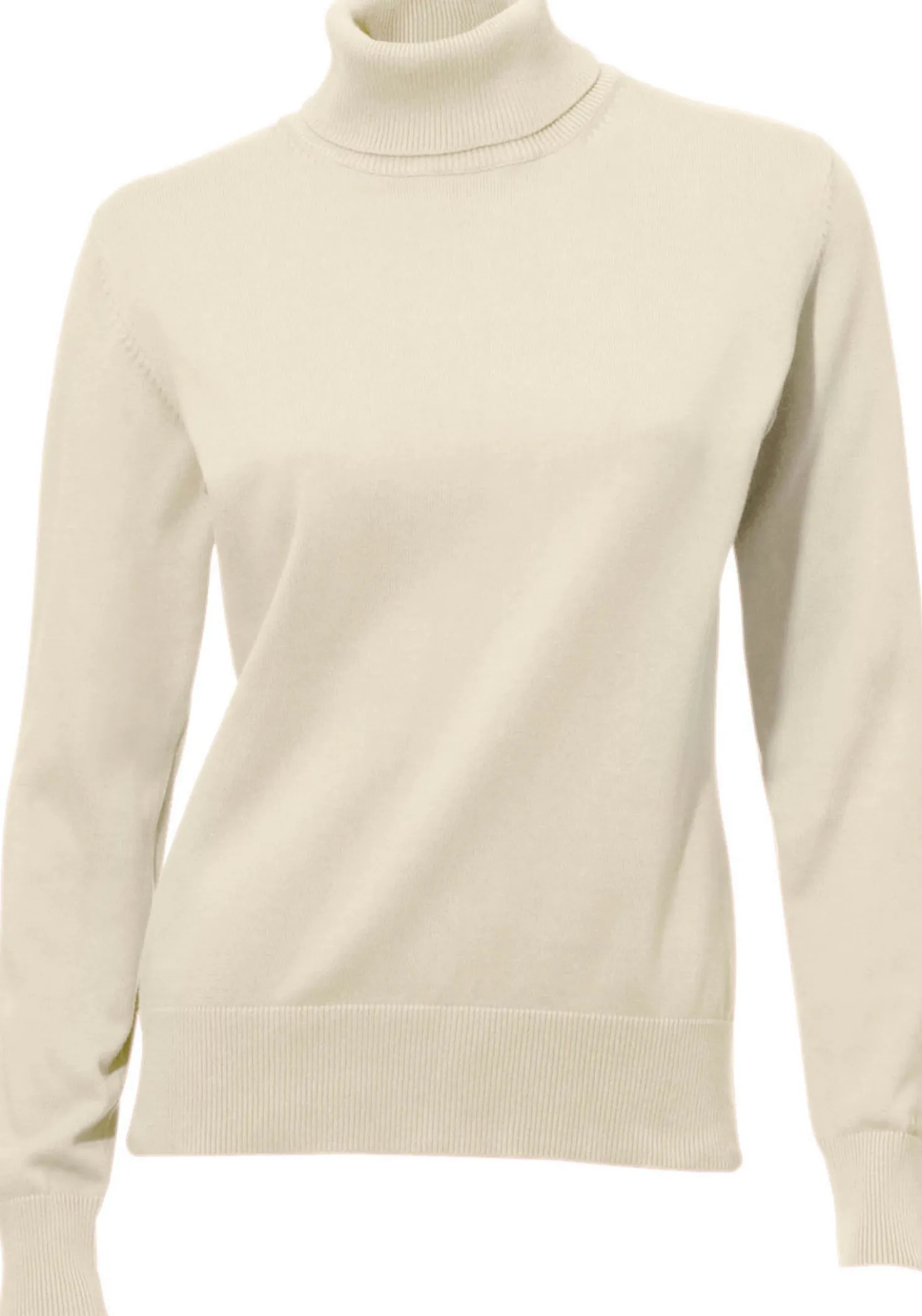 Rollkragenpullover in Feinstrick-Qualität