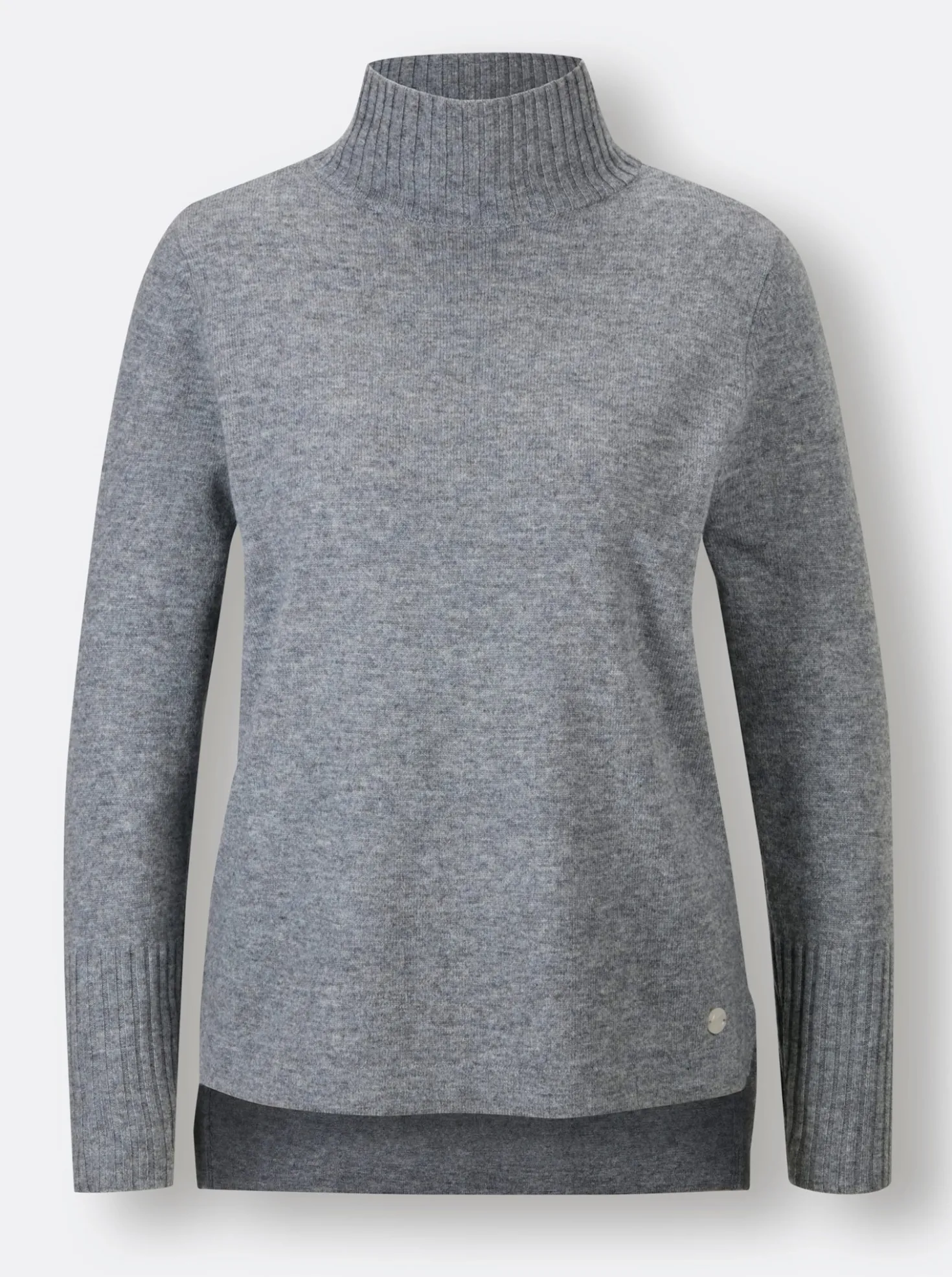 Rollkragenpullover mit 10% Kaschmir