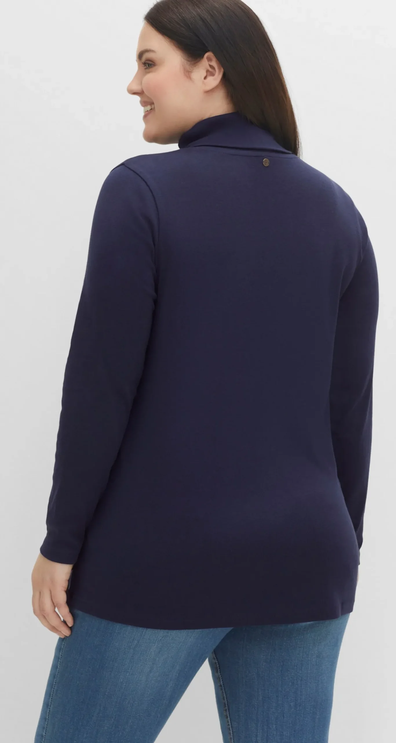 Rollkragenshirt in A-Linie