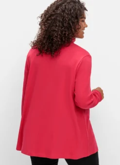 Rollkragenshirt in A-Linie