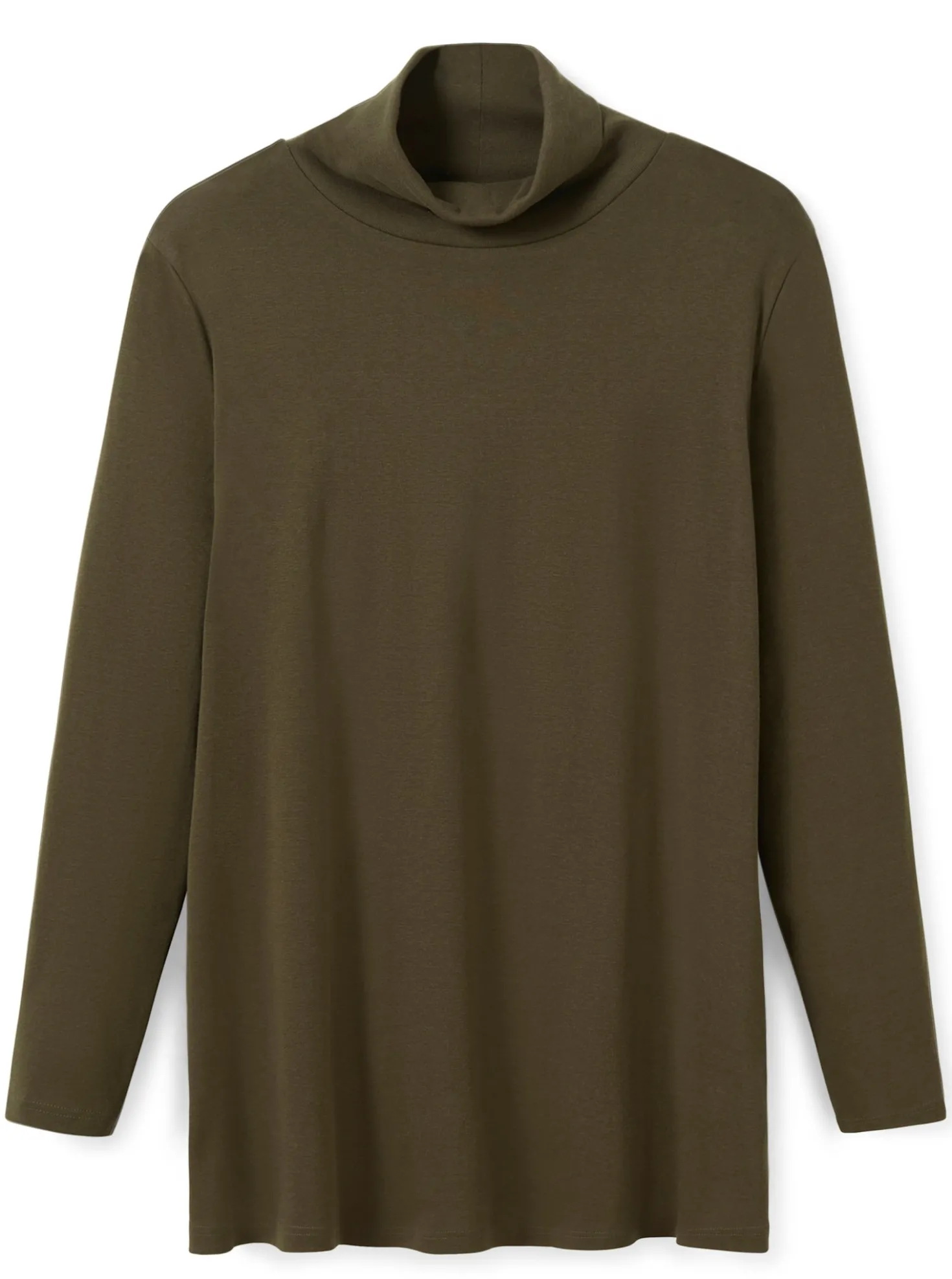 Rollkragenshirt in A-Linie