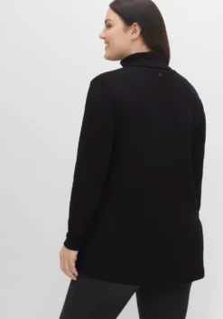 Rollkragenshirt in A-Linie