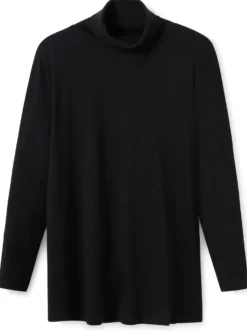 Rollkragenshirt in A-Linie