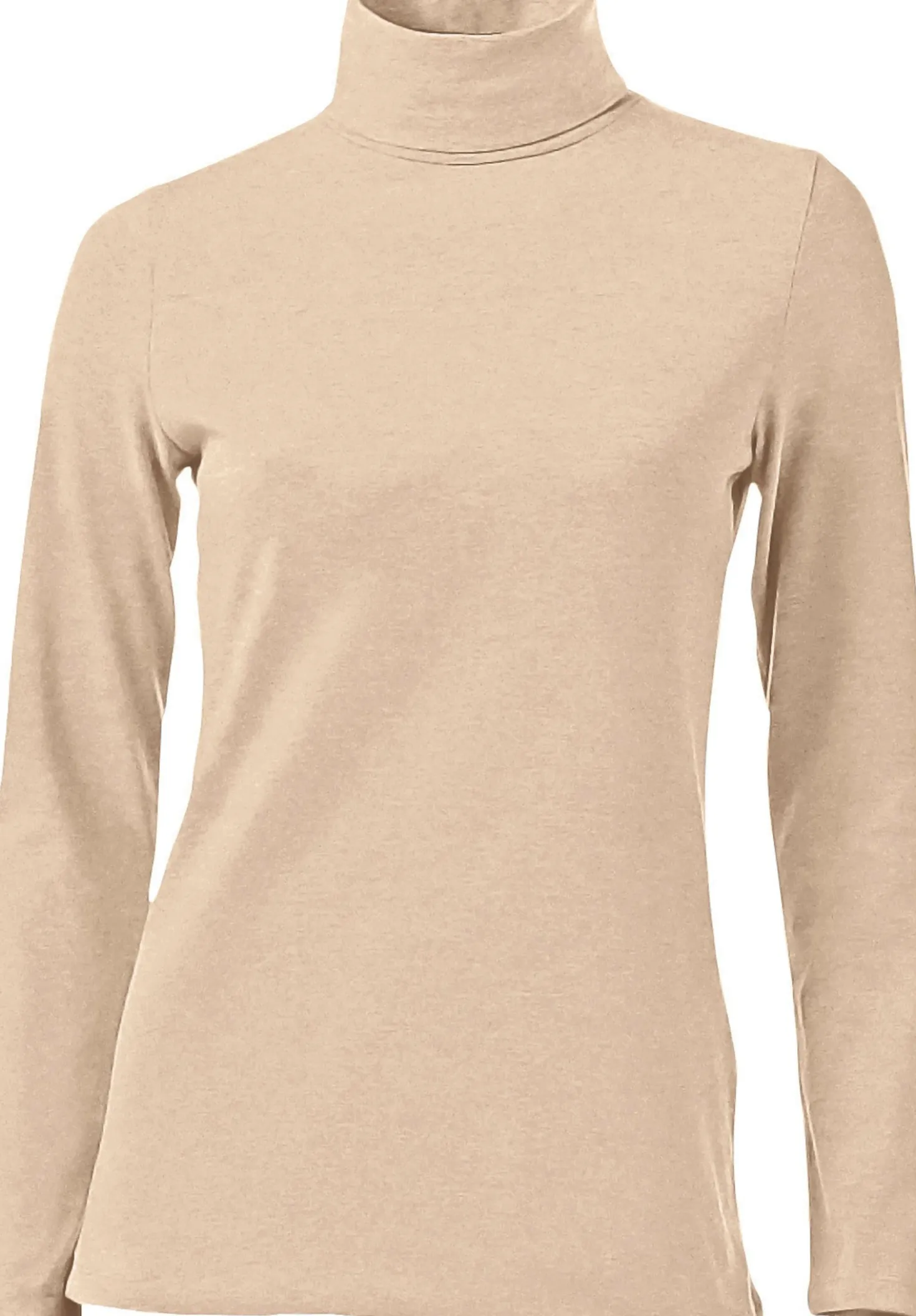 Rollkragenshirt in figurbetonter Form