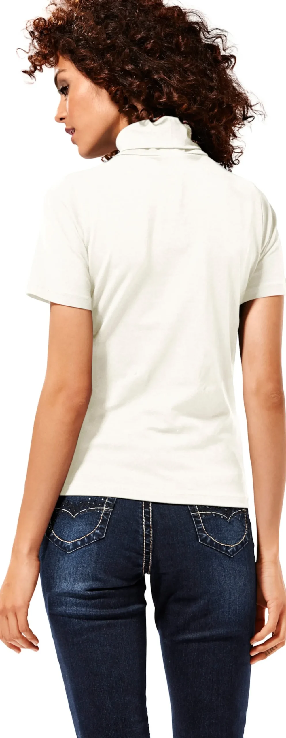 Rollkragenshirt in taillierter Form