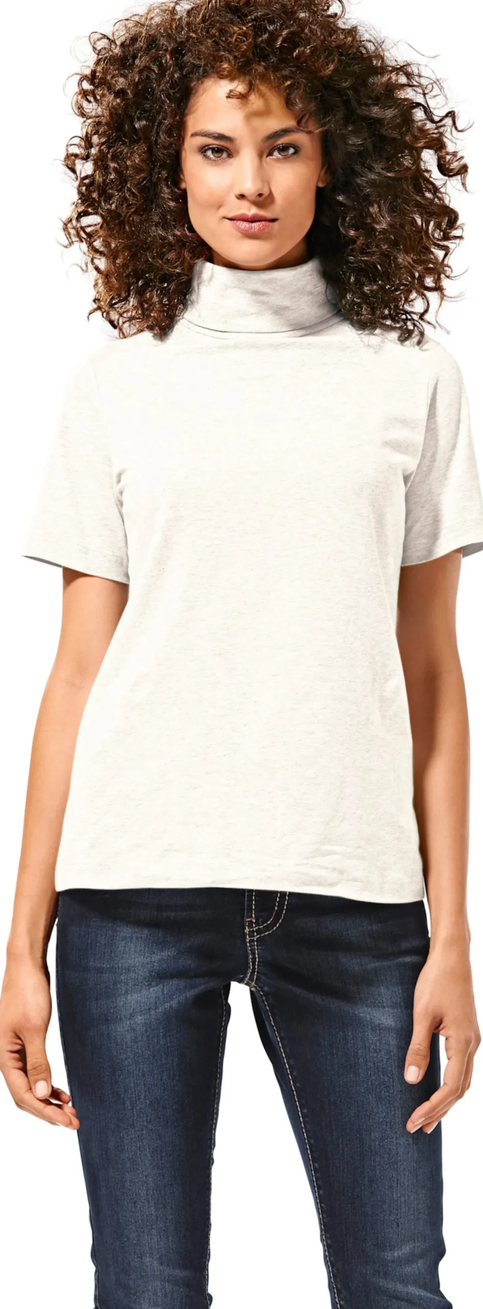 Rollkragenshirt in taillierter Form