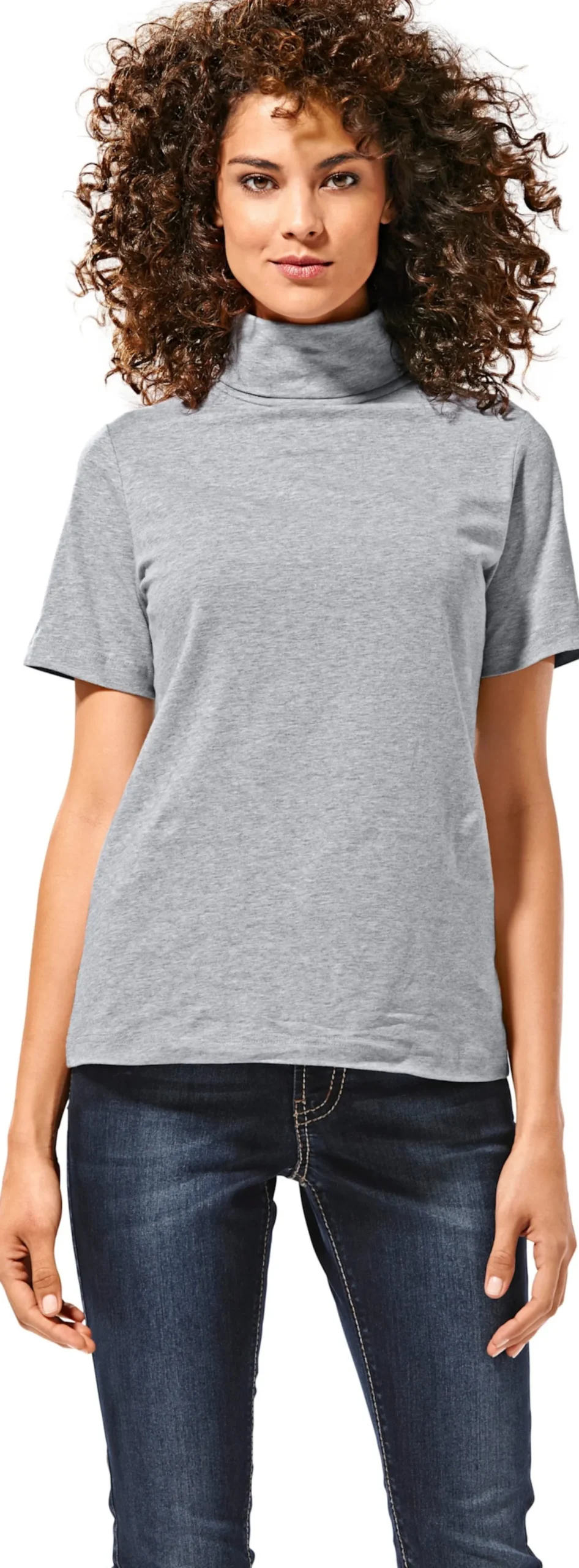 Rollkragenshirt in taillierter Form