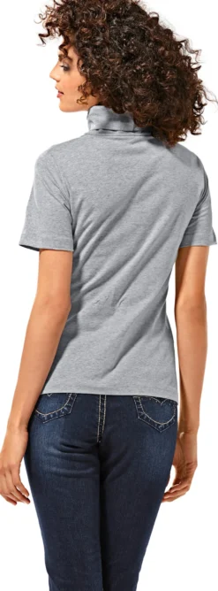 Rollkragenshirt in taillierter Form
