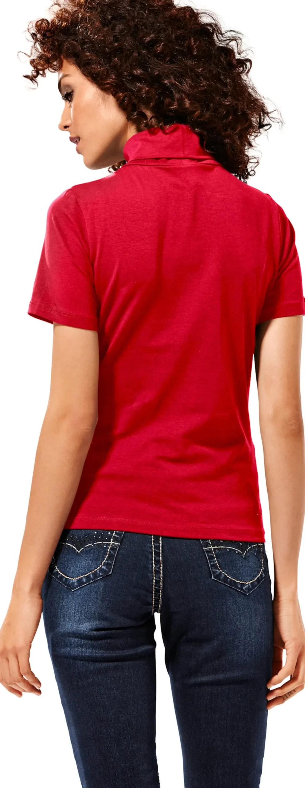 Rollkragenshirt in taillierter Form