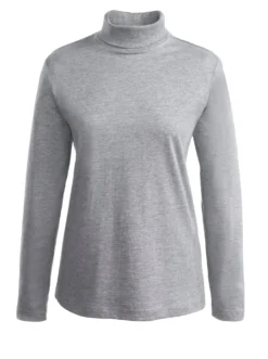 Rollkragenshirt mit langen Ärmeln