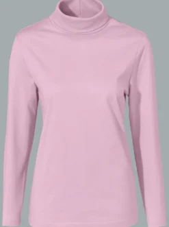 Rollkragenshirt mit langen Ärmeln