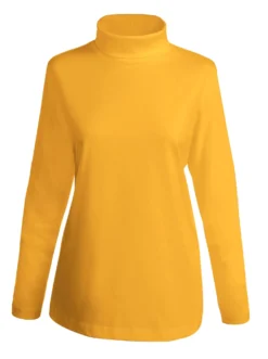 Rollkragenshirt mit langen Ärmeln