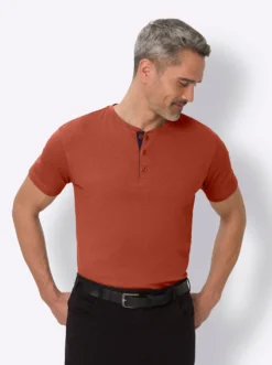 Rundhals-Shirt