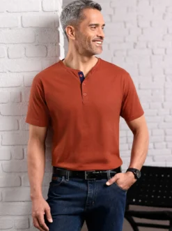 Rundhals-Shirt
