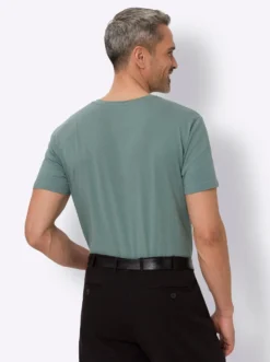 Rundhals-Shirt