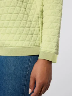 Rundhalsshirt im Jacquard-Muster