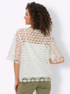 Rundhalsshirt inklusive passendem Top