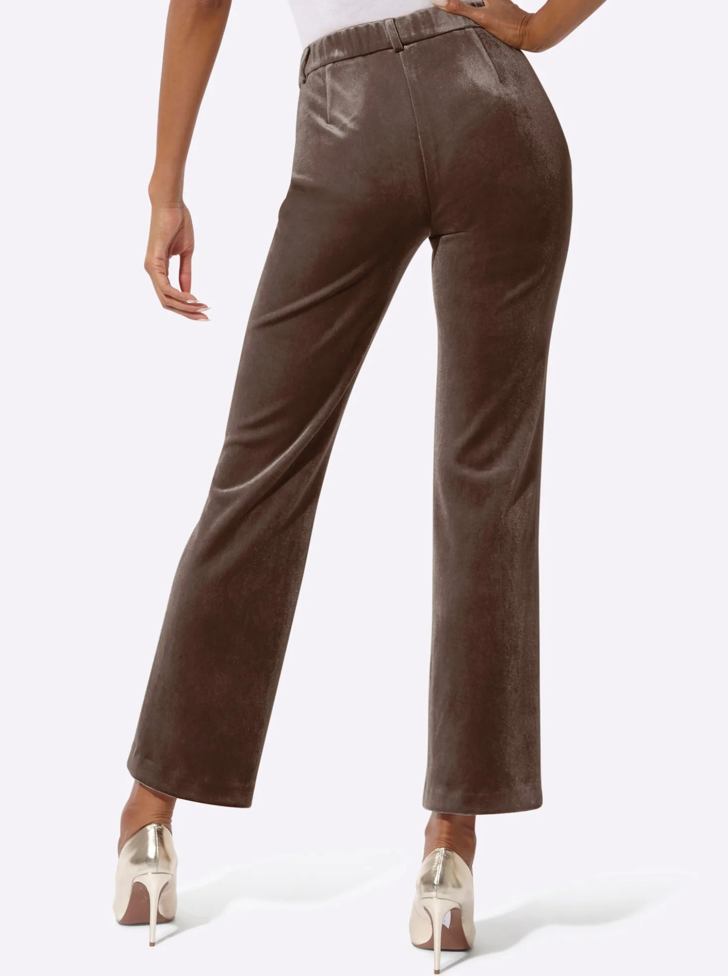 Samthose in weicher Qualität