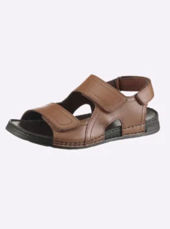 Sandale mit 3-fachem Klettverschluss