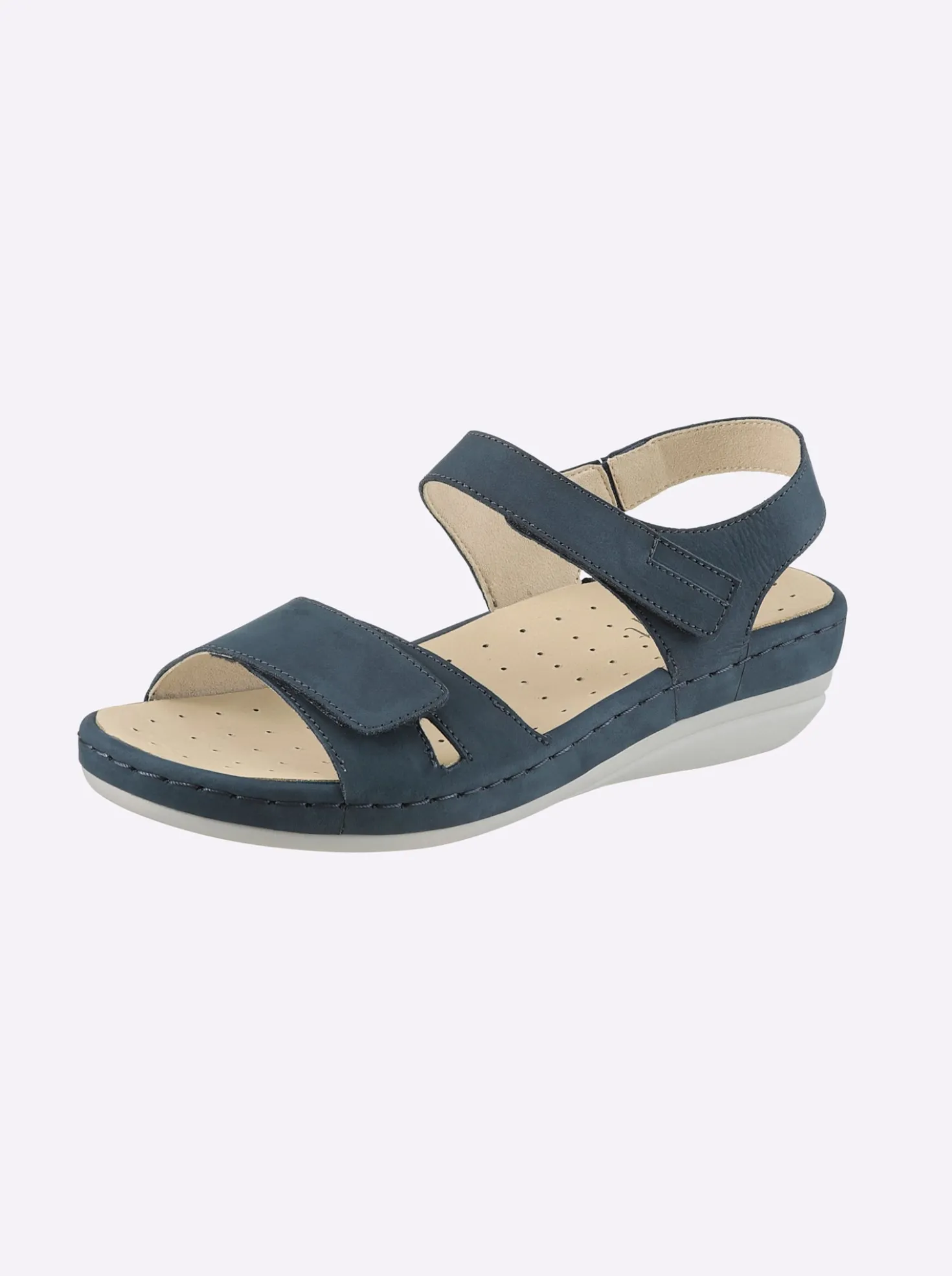 Sandale mit Klettverschlüssen