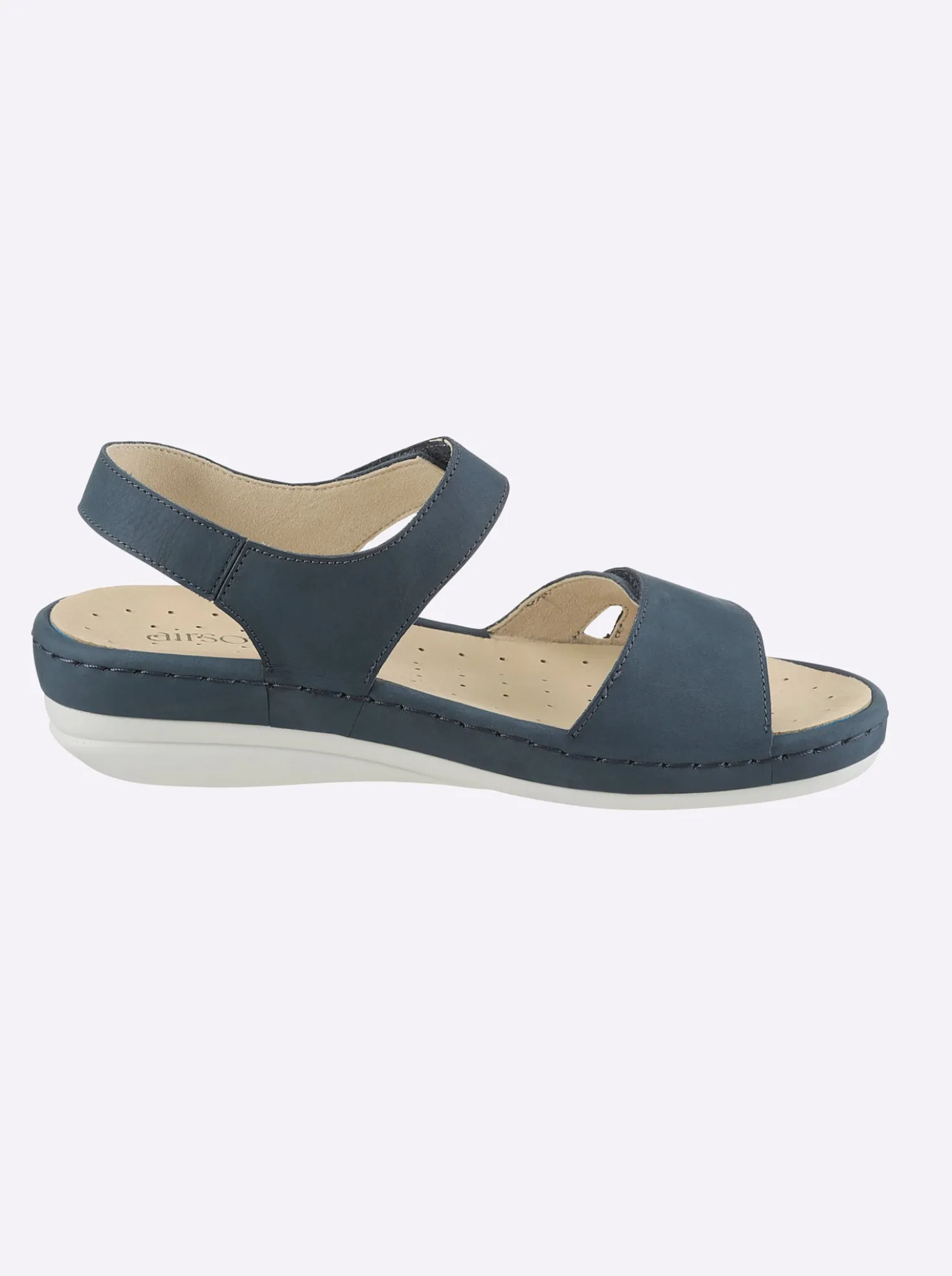 Sandale mit Klettverschlüssen