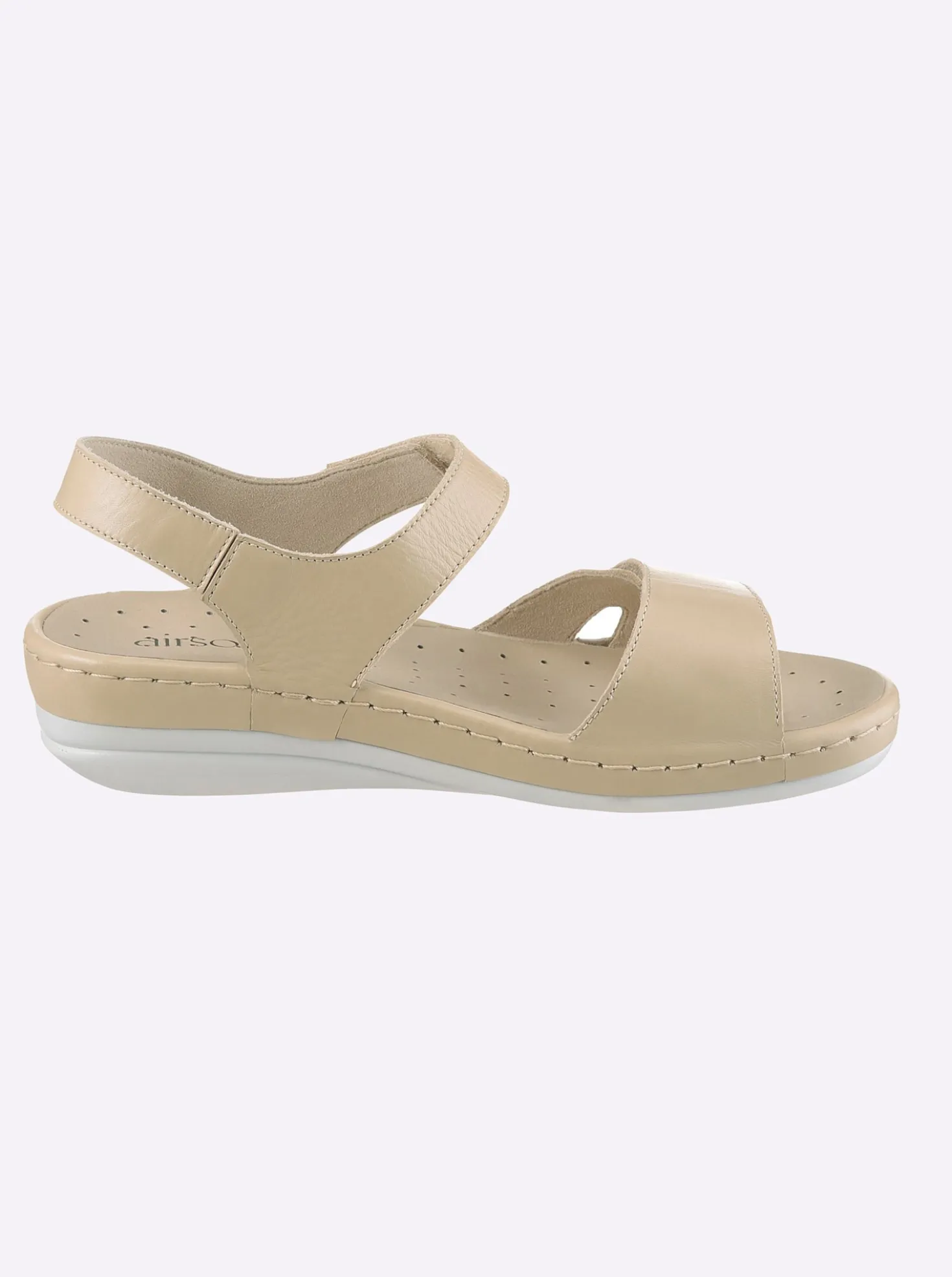 Sandale mit Klettverschlüssen