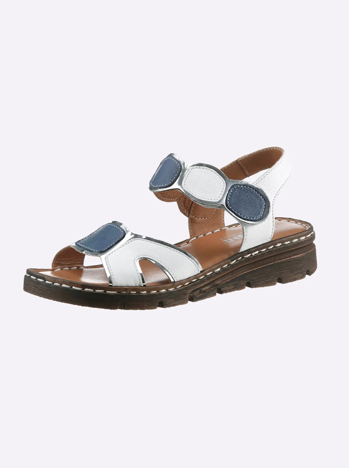 Sandale mit Klettverschluss
