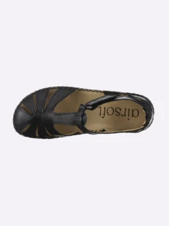 Sandalette mit Klettverschluss