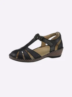 Sandalette mit Klettverschluss