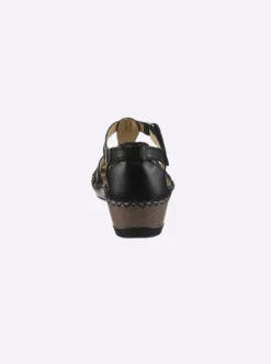 Sandalette mit Klettverschluss