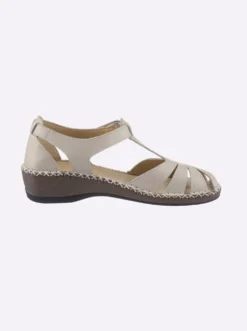 Sandalette mit Klettverschluss