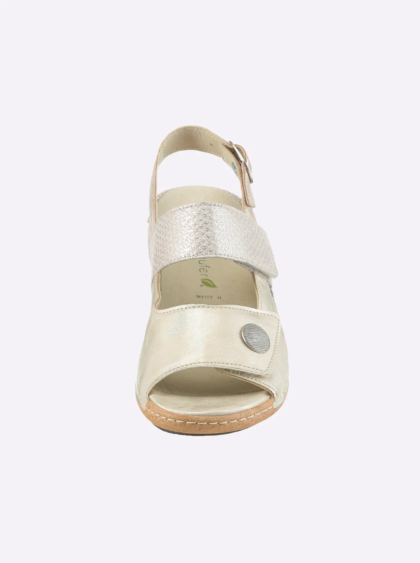 Sandalette mit Luftposter-Laufsohle