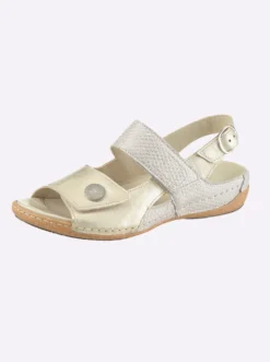Sandalette mit Luftposter-Laufsohle