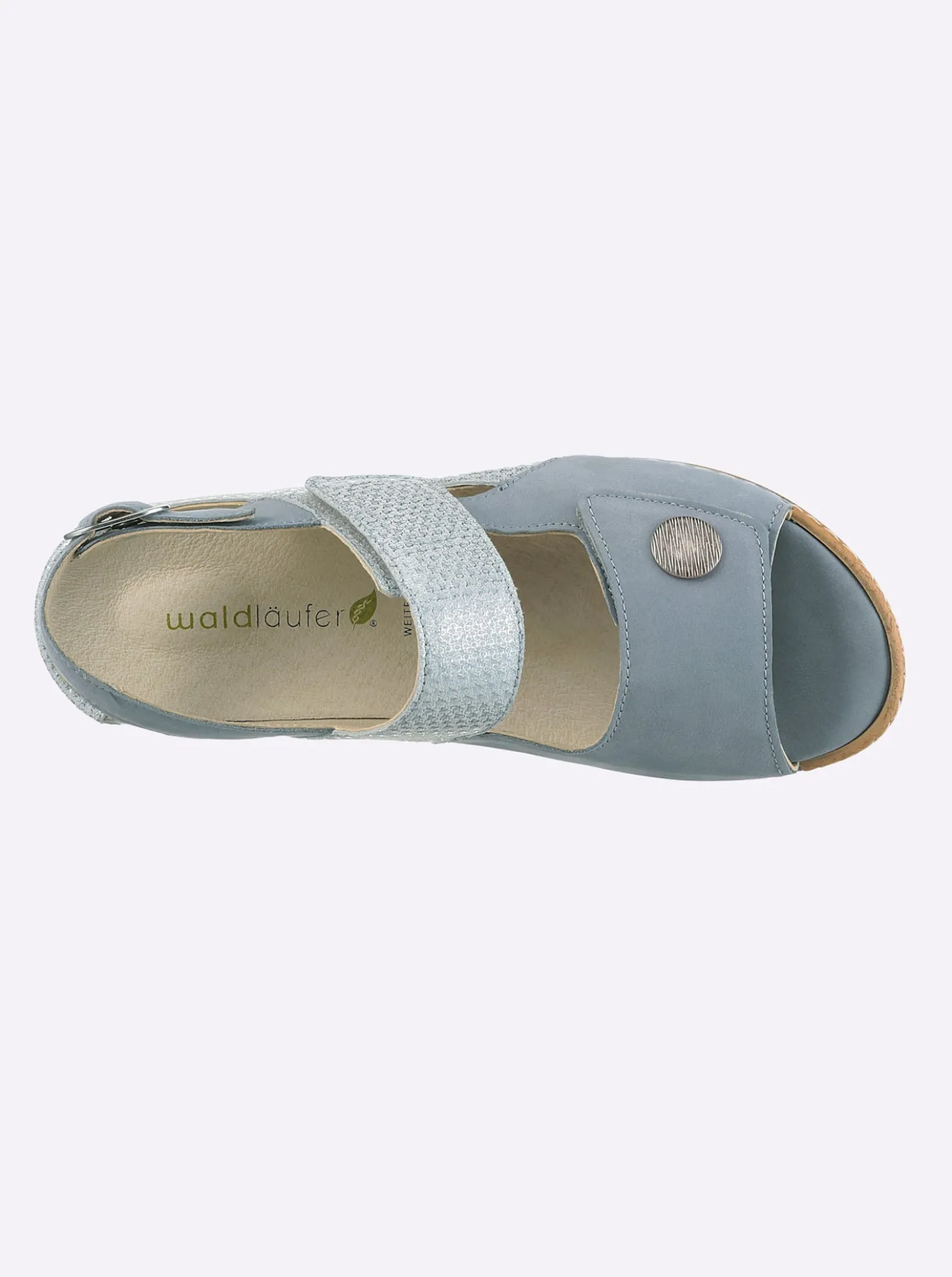Sandalette mit Luftposter-Laufsohle