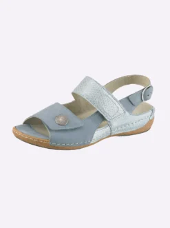 Sandalette mit Luftposter-Laufsohle