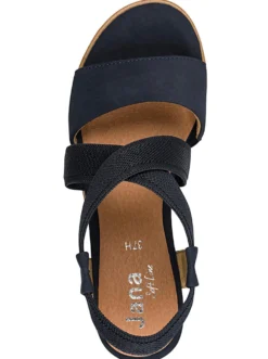 Sandalette mit profilierter Sohle