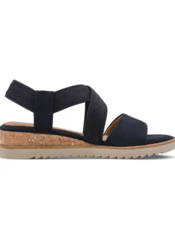 Sandalette mit profilierter Sohle