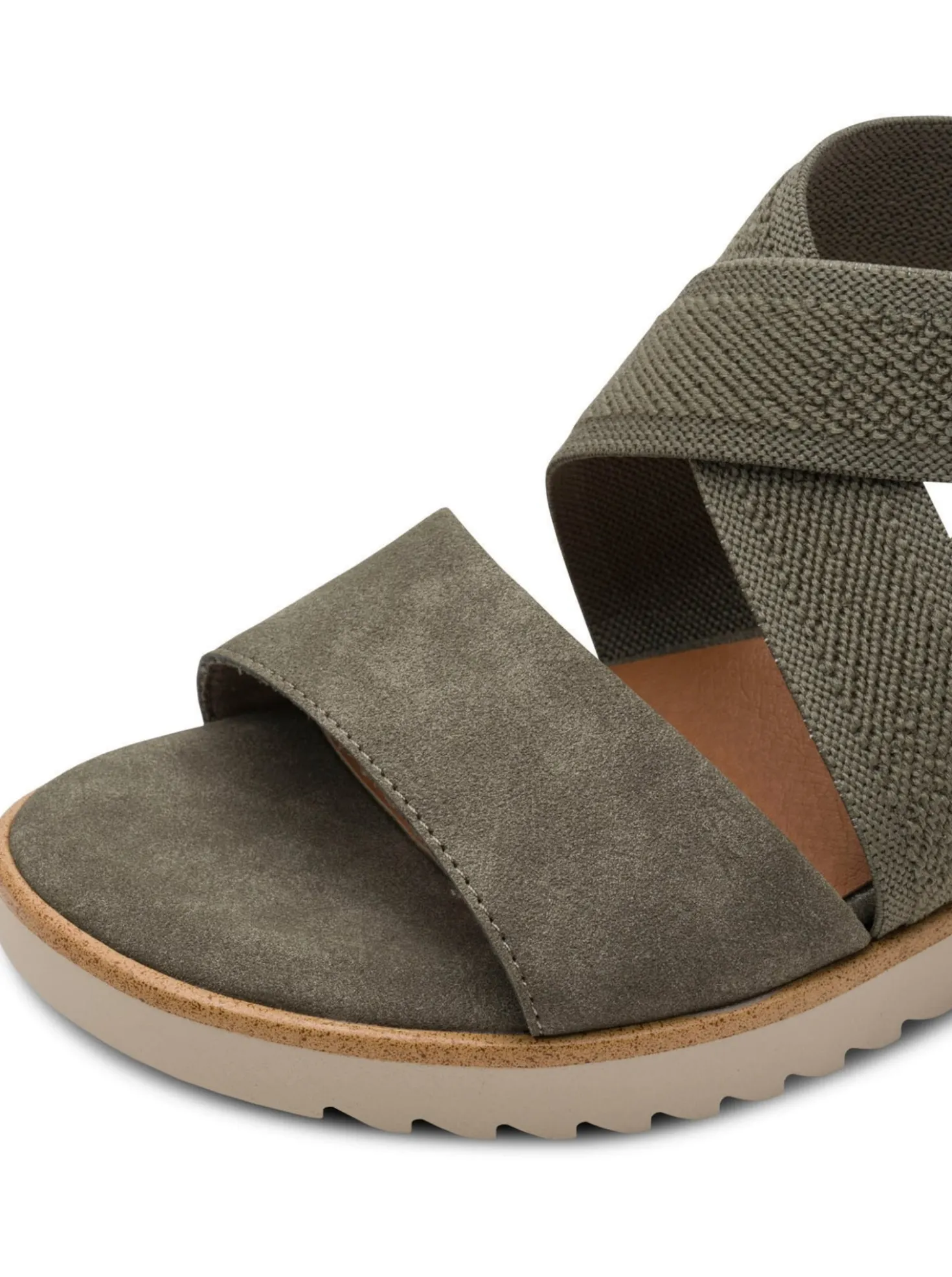 Sandalette mit profilierter Sohle